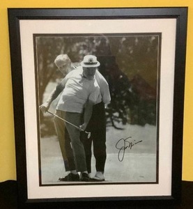lot 63 image: Signed Jack Nicklaus Picture