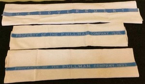 lot 68 image: Set of 3 Vintage Tea Towels