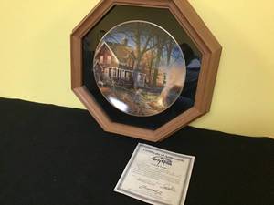 lot 92 image: Terry Redland Collectors Plate