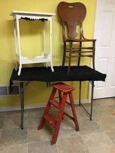 lot 102 image: Vintage Furniture Lot