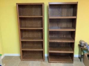 lot 142 image: Book Shelves