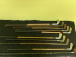 lot 158 image: Misc. Vintage Golf Clubs