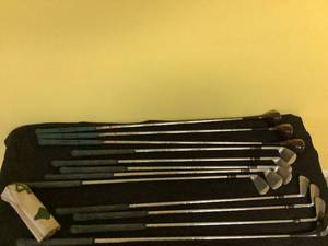 lot 159 image: McGregor Golf Clubs and Drivers