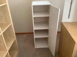 lot 201 image: White Storage Unit