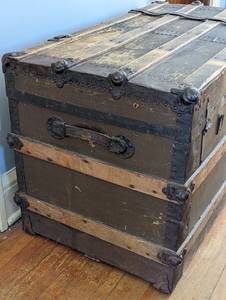 Antique Steamer Trunk
