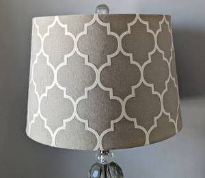 Elegant Crystal Ball Table Lamp