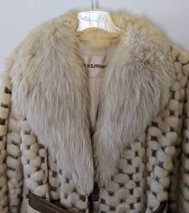 Roy Bjorkman Fur and Leather Coat