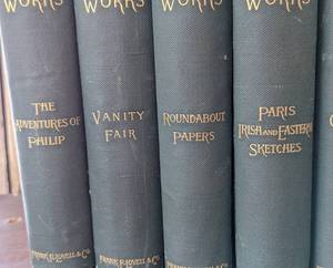 W.M. Thackerays Works Book Set