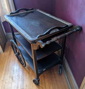 Vintage Bar Cart