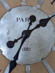 Large Rustic Looking Wall Clock