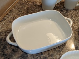 Assorted White Dishes
