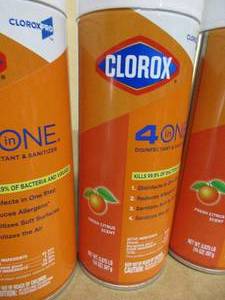 lot 142 image: Clorox Disinfectant & Sanitizer