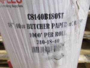 lot 127 image: Butcher Paper Roll