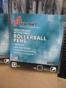 lot 77 image: Skilcraft Needlepoint Pens