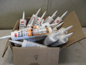 Box of 3M Fire Barrier Caulk