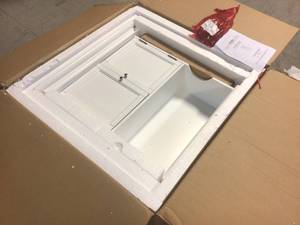 Home Decorators Hampton Harbor 30 in. W Space Saver in White see pictures