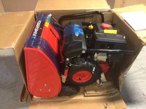 26 in. 2-Stage Gas Snow Blower with LED Light Electric Start by PowerSmart Customer Returns See Pictures
