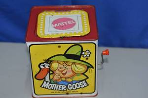 1976 Mattel Mother Goose Jack in the box