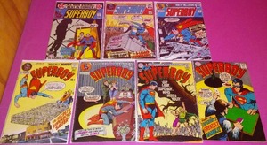 (7) super boy DC comics. Circa 1968 to 1970.