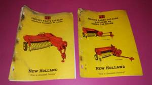 New Holland Baler 65 and 68 Service Parts Catalog.