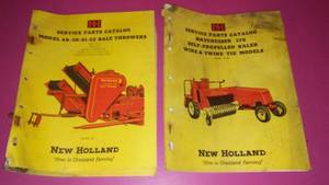 New Holland Bale Throwers 49-52 and Hay Cruiser 178 Baler Service Parts Catalog