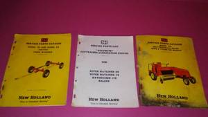 New Holland Baler and Lubrication, Wagon. Service Parts Catalog.