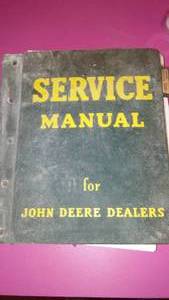 1954 John Deere Dealers Service