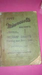 1945 Minnesota Machine Catalog.