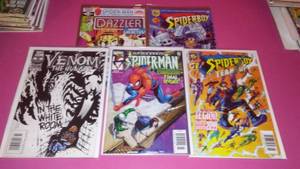 (5) Spiderman Family Comics. (2) No. 1 Issues