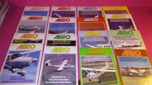 (16) Aero Magazines, 1982 Forward.