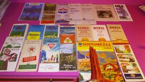 Vintage Maps N.W. U. S., Canada, USA.