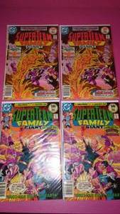 (4) DC Comics Super- Team Family Giant.