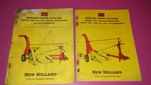 New Holland 800, 818 and 616 Forage Harvester Service Parts Manual.