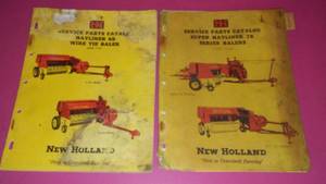 New Holland Hayliner 68 and 78 Balers. Service parts Catalog.