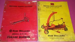 New Holland Forage Blower and Silo Unloader. Service Parts Catalog.