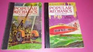 (2) 1936 and 1938 Popular Mechanics Magazines.