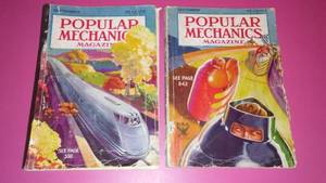 (2) 1933 Popular Science Magazines, Sept. Dec.