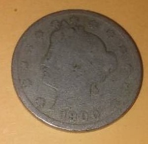1900 Liberty V Nickel