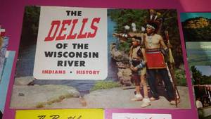 Wisconsin Dells Map, Brochure and Post Cards � New.