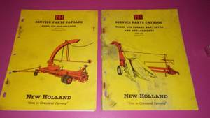 New Holland Forage Harvester 800 And Silo Unloader 530 Service Parts Catalog