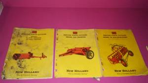 New Holland Crimper 402, Rolabar Rake 56, ShredderChopper 31,33. Service Parts Catalog