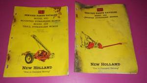 New Holland Pitmanless Mower 450 And 455 Service Parts Catalog