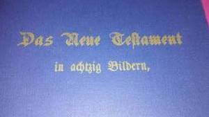 German and English New Testament in Pictures
