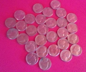 US Jefferson Nickels.