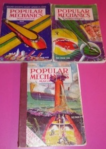 Popular Mechanics 1934 Jan., Mar., and May.