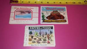 (3) Phot Packs, Post Cards. SW United States