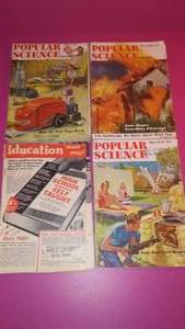 Popular Science 1948 Jun., Jul., Oct., Dec.