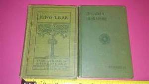 2 Books. The Arden Shakespeare, King Lear 1917, Richard II- 1896 First Editions