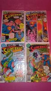 Superman DC Comics Consecutive Numbers.