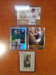 4 Numbered Joe Mauer Cards